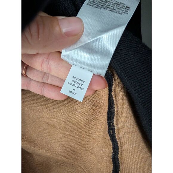 Chico's Cardigan Jacket women's 4 XXL black sweater blazer double Breasted - Picture 7 of 8